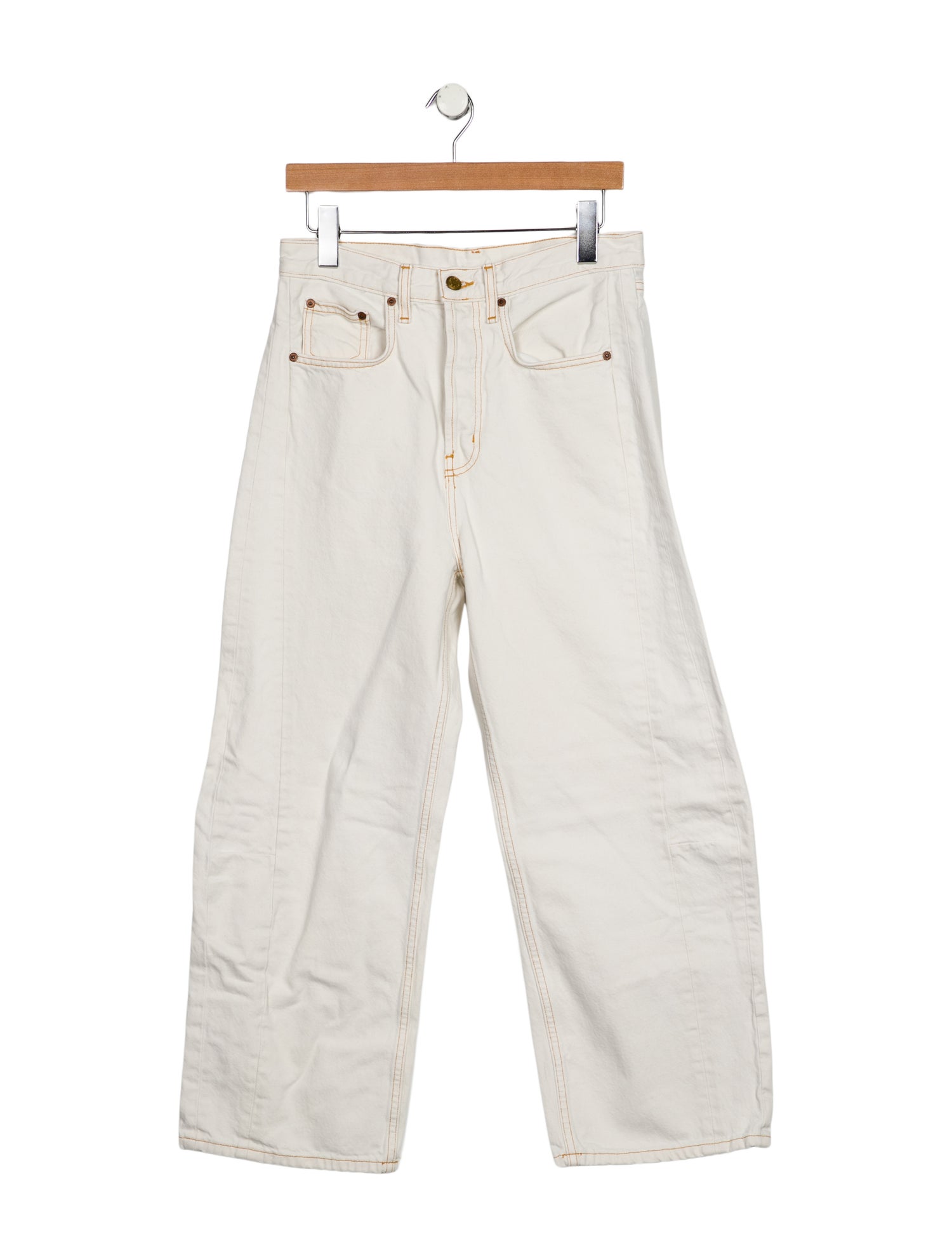 B Sides High-Rise Wide Leg Jeans