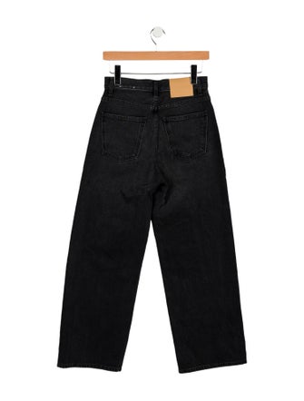 B Sides High-Rise Wide Leg Jeans