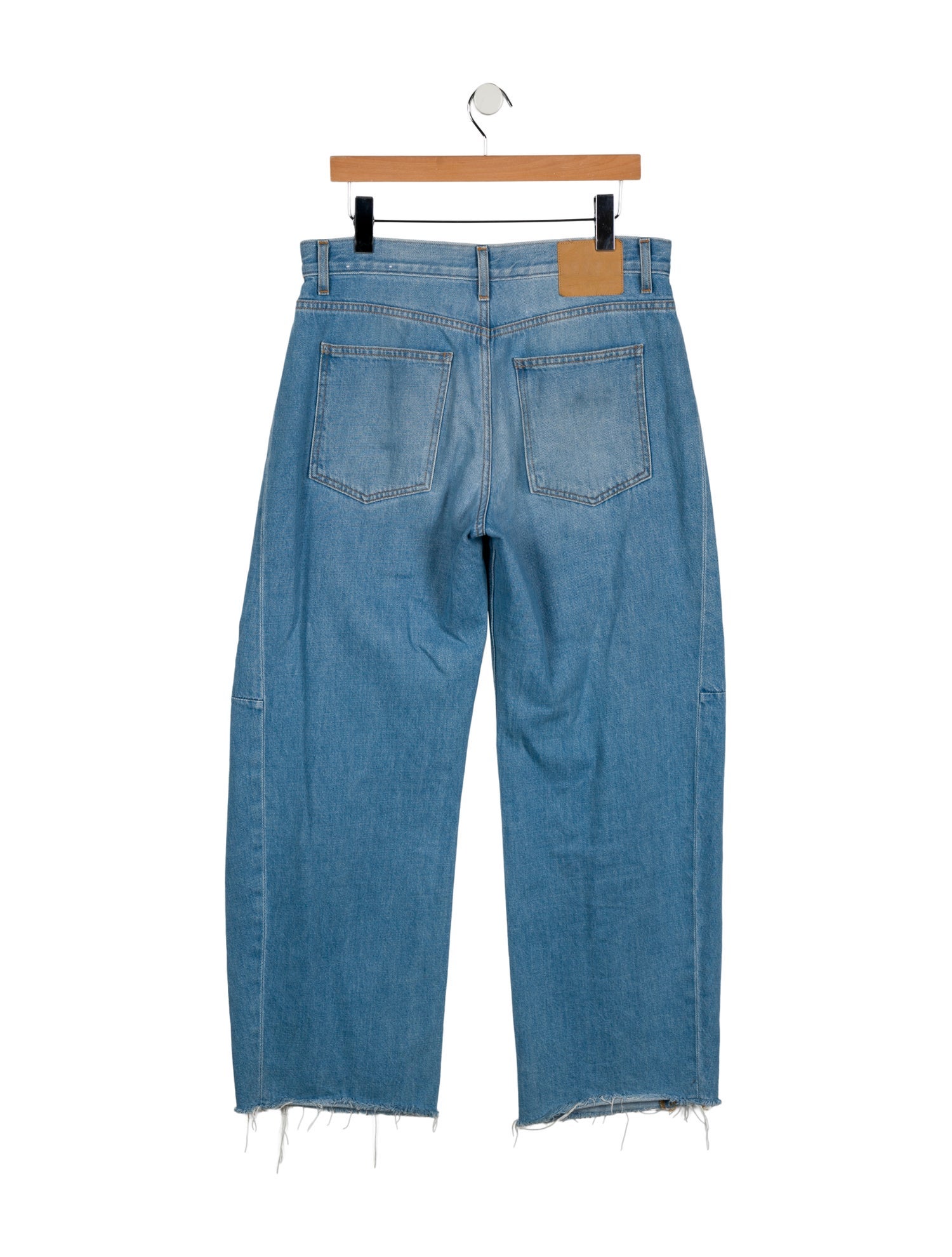 B Sides High-Rise Wide Leg Jeans