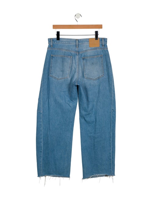 B Sides High-Rise Wide Leg Jeans