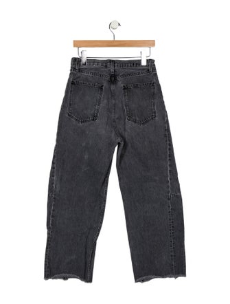 B Sides High-Rise Wide Leg Jeans