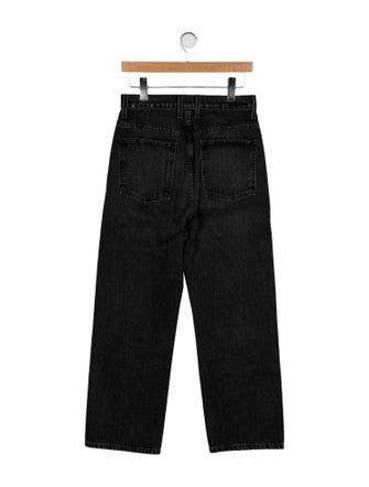 B Sides High-Rise Wide Leg Jeans