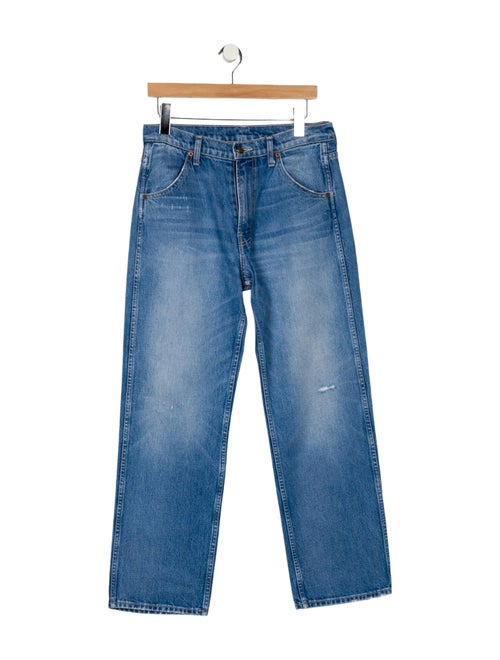 B Sides High-Rise Straight Leg Jeans