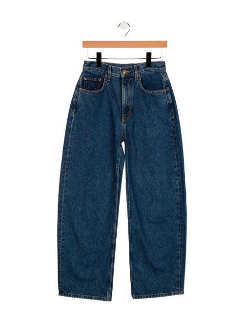 B Sides High-Rise Wide Leg Jeans