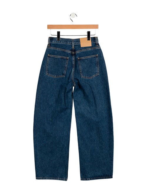 B Sides High-Rise Wide Leg Jeans