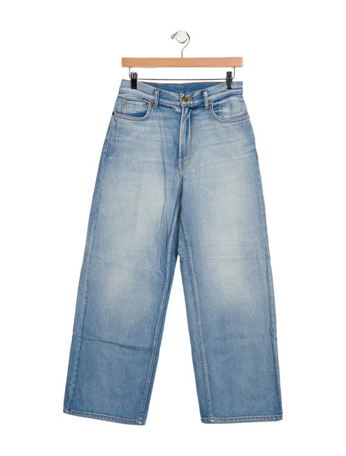 B Sides High-Rise Wide Leg Jeans