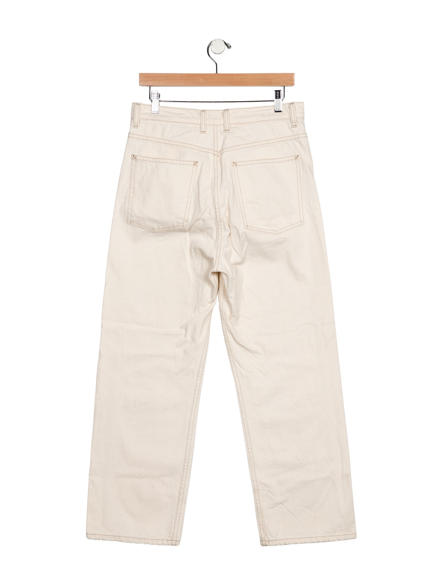 B Sides High-Rise Wide Leg Jeans