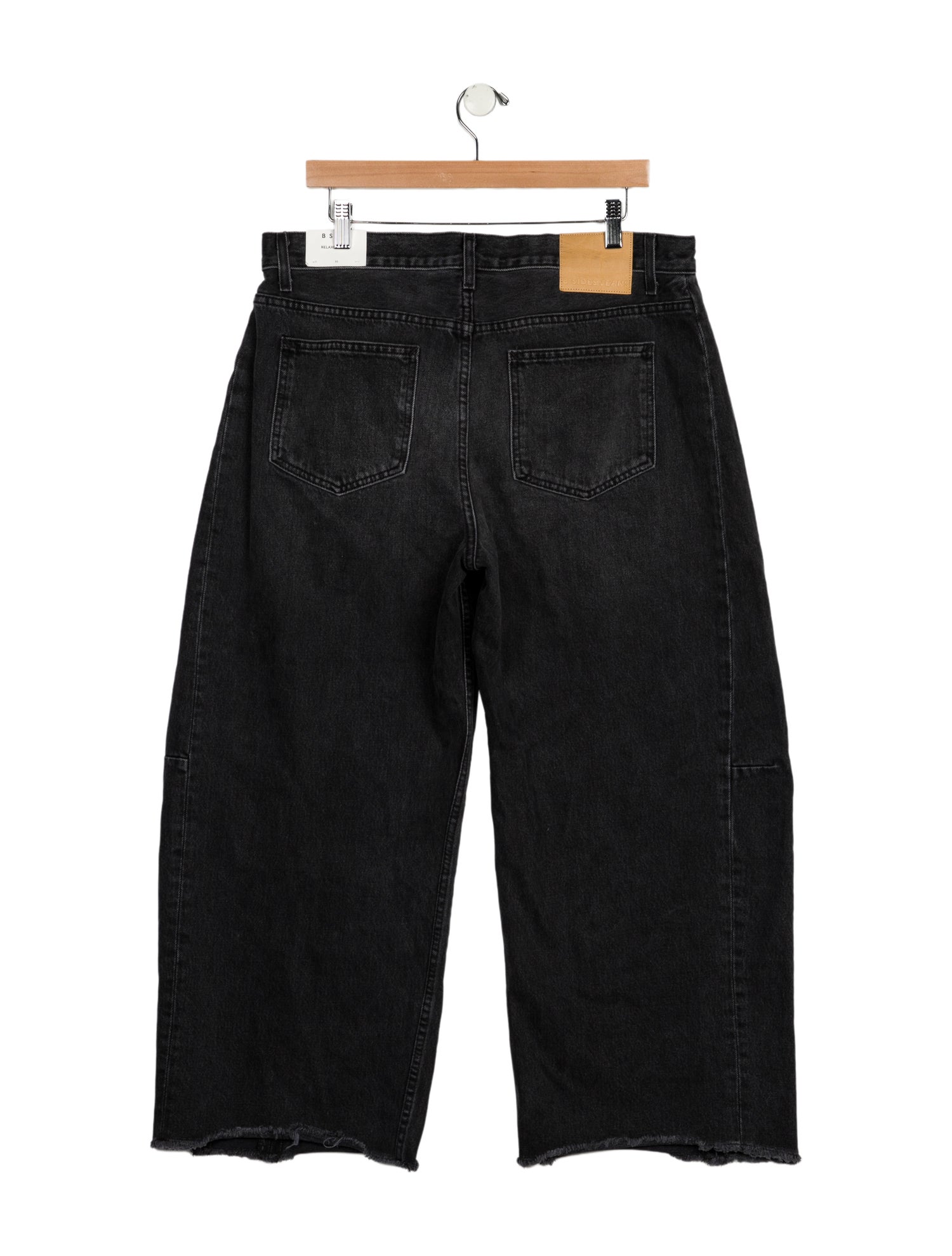 B Sides High-Rise Wide Leg Jeans