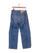 B Sides High-Rise Straight Leg Jeans