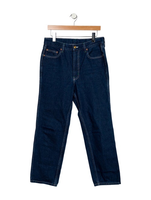 B Sides High-Rise Straight Leg Jeans