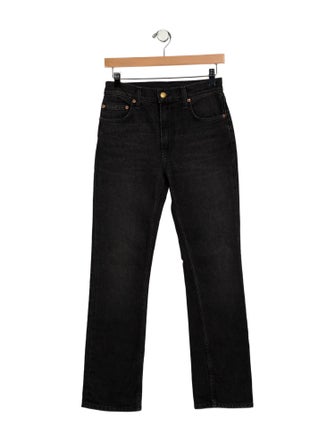 B Sides Mid-Rise Straight Leg Jeans