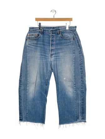 B Sides High-Rise Wide Leg Jeans