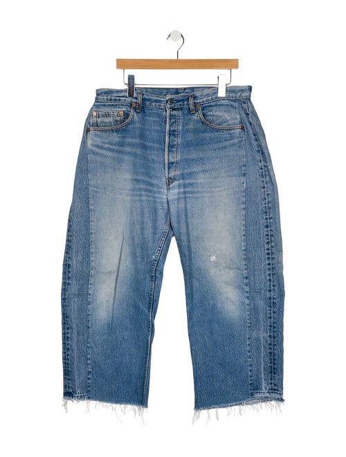 B Sides High-Rise Wide Leg Jeans