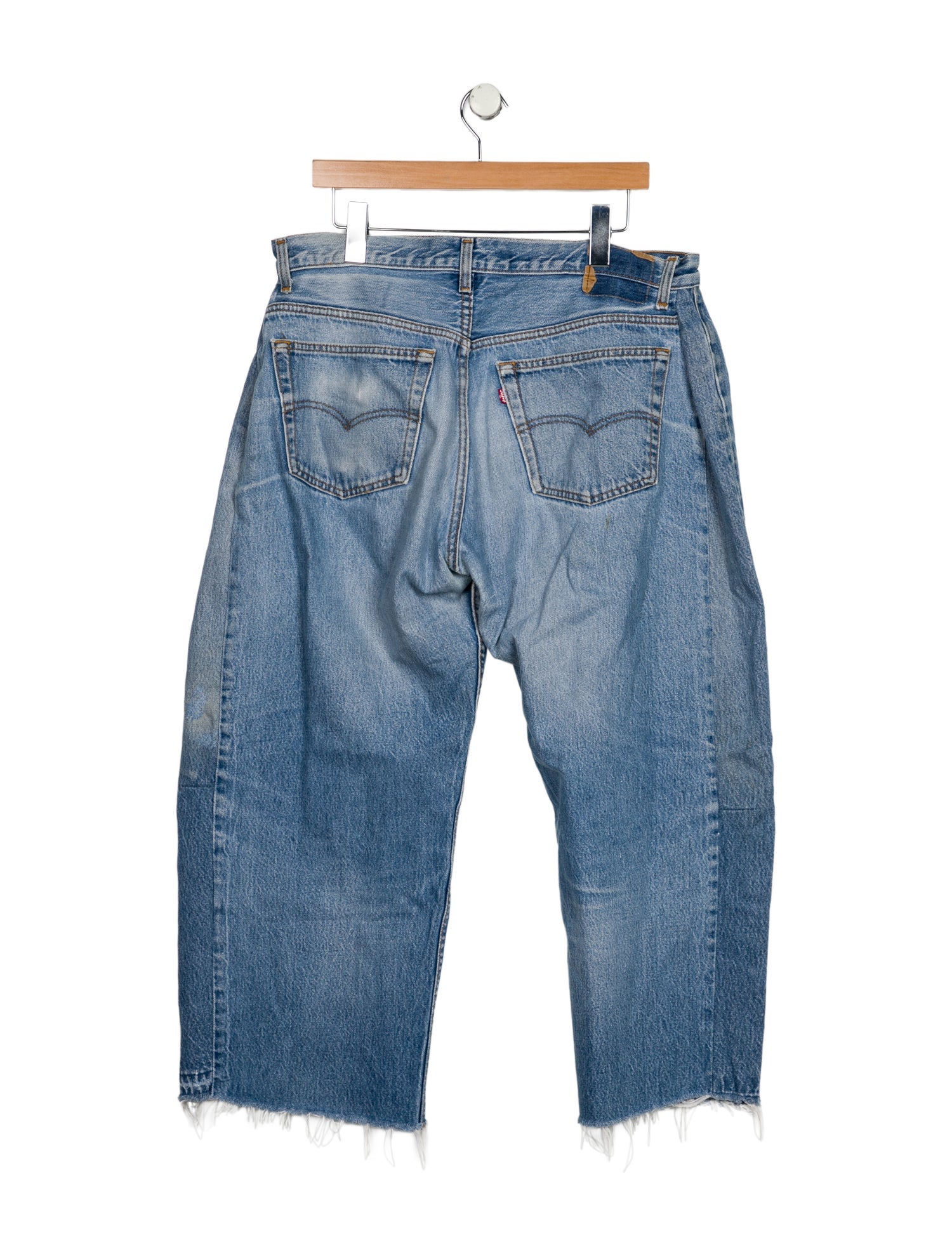 B Sides High-Rise Wide Leg Jeans