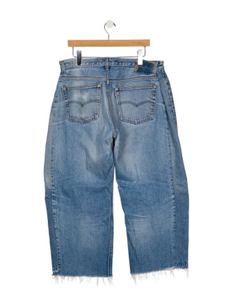 B Sides High-Rise Wide Leg Jeans