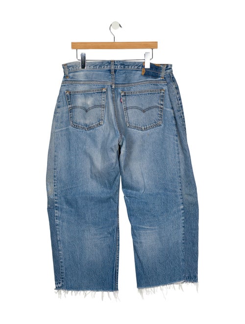 B Sides High-Rise Wide Leg Jeans