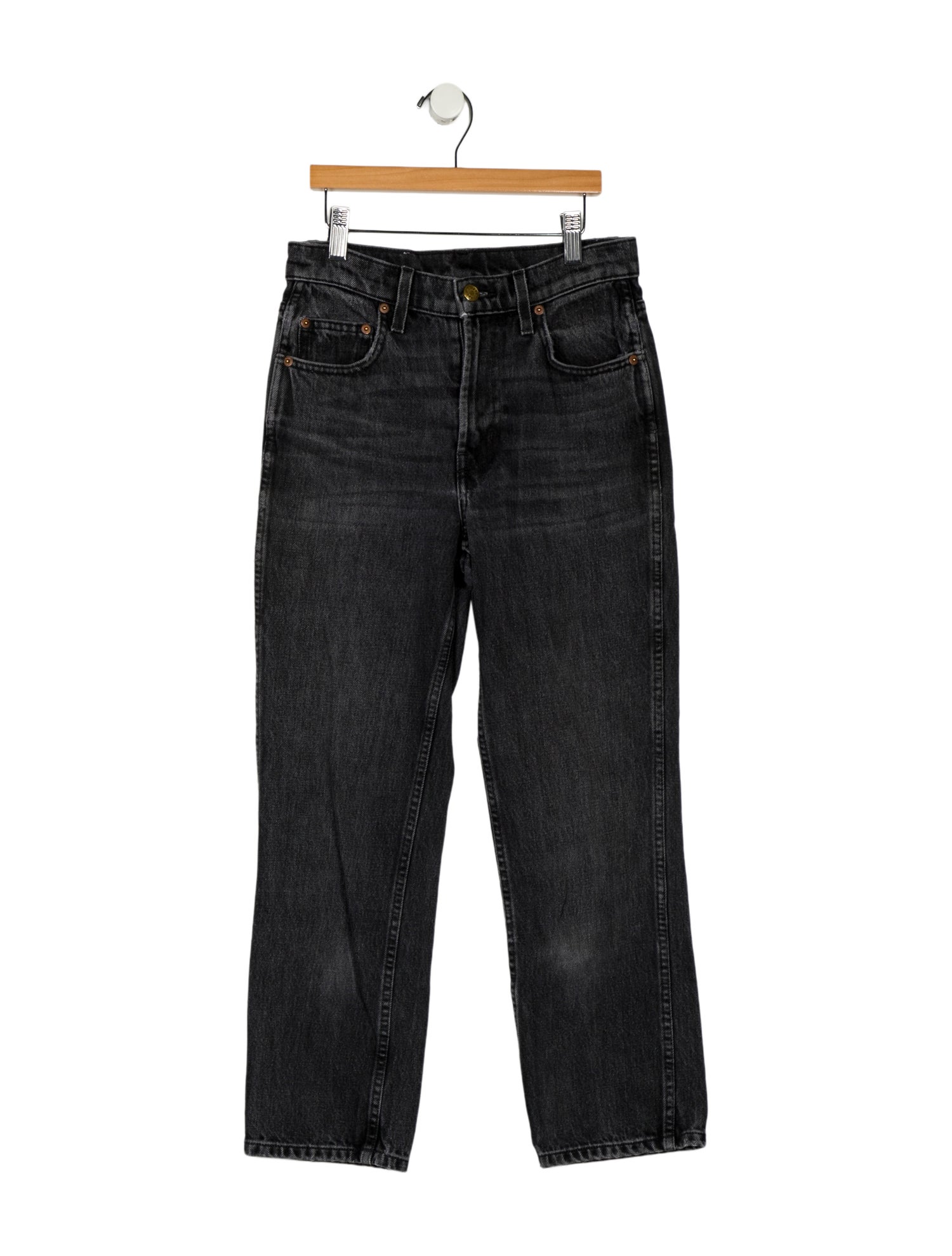 B Sides Mid-Rise Straight Leg Jeans