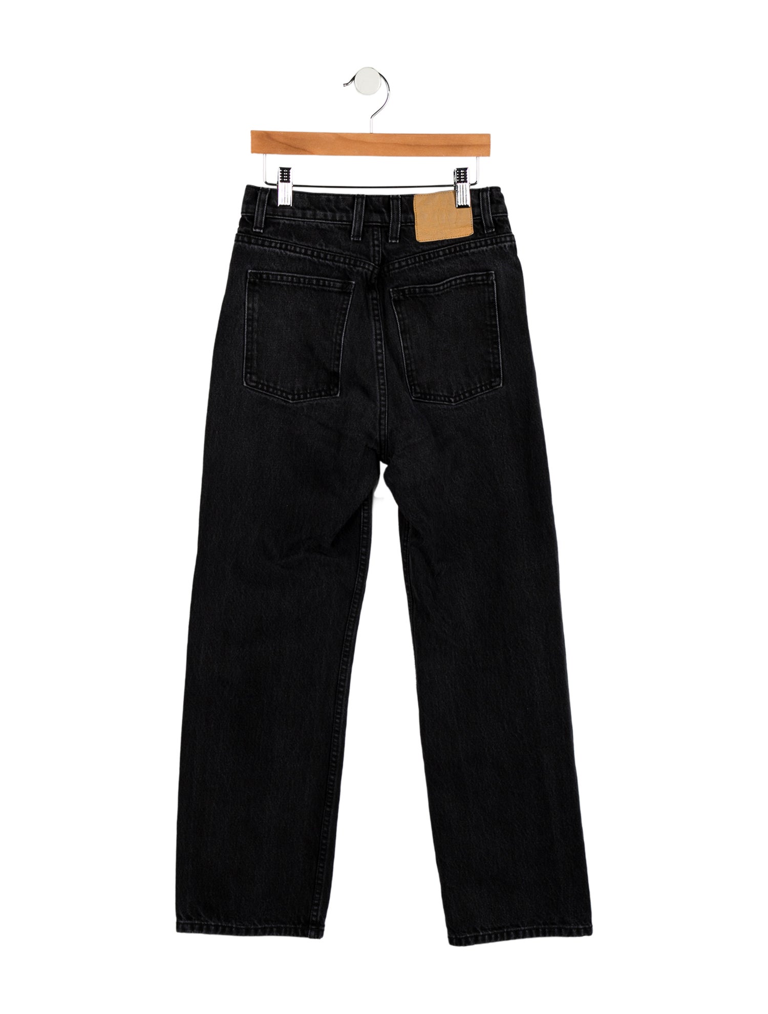 B Sides High-Rise Straight Leg Jeans