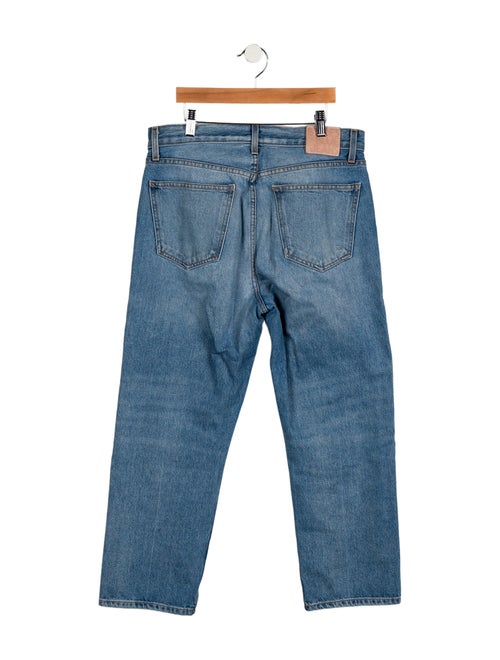 B Sides Low-Rise Straight Leg Jeans