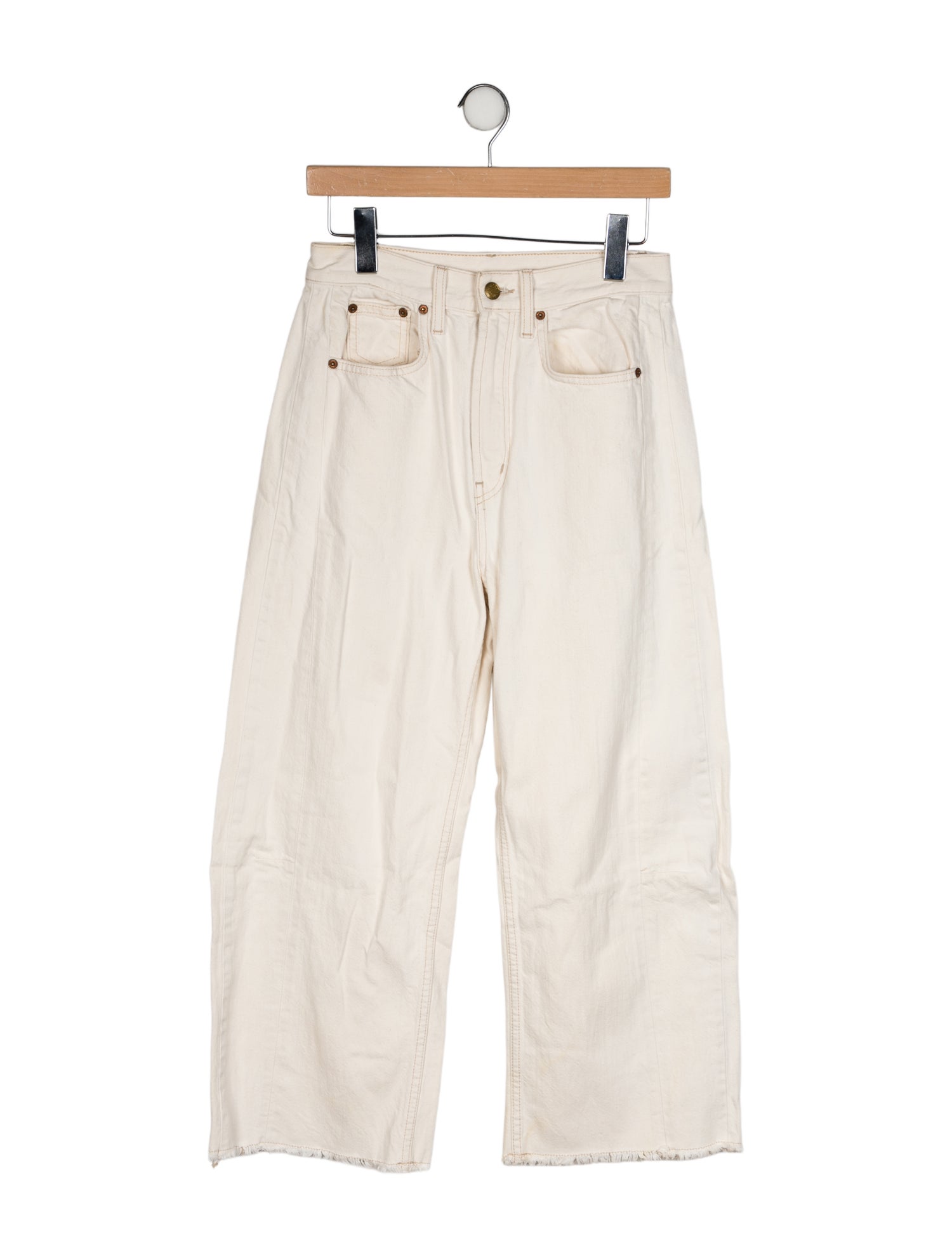 B Sides High-Rise Wide Leg Jeans