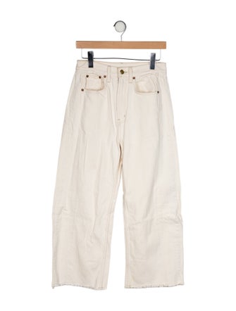 B Sides High-Rise Wide Leg Jeans