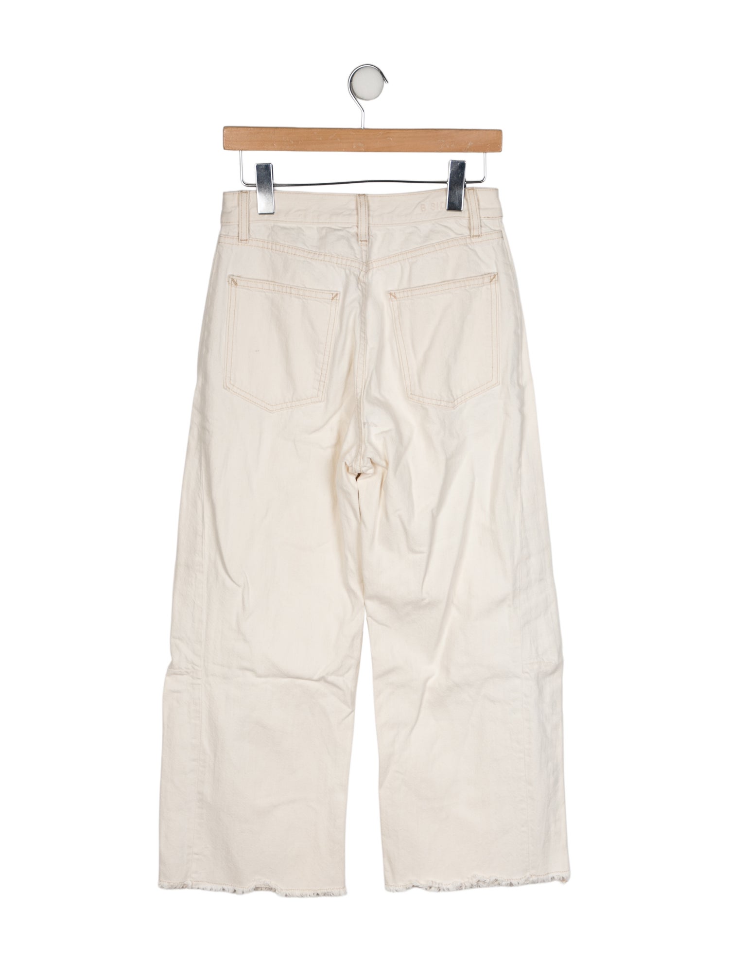 B Sides High-Rise Wide Leg Jeans