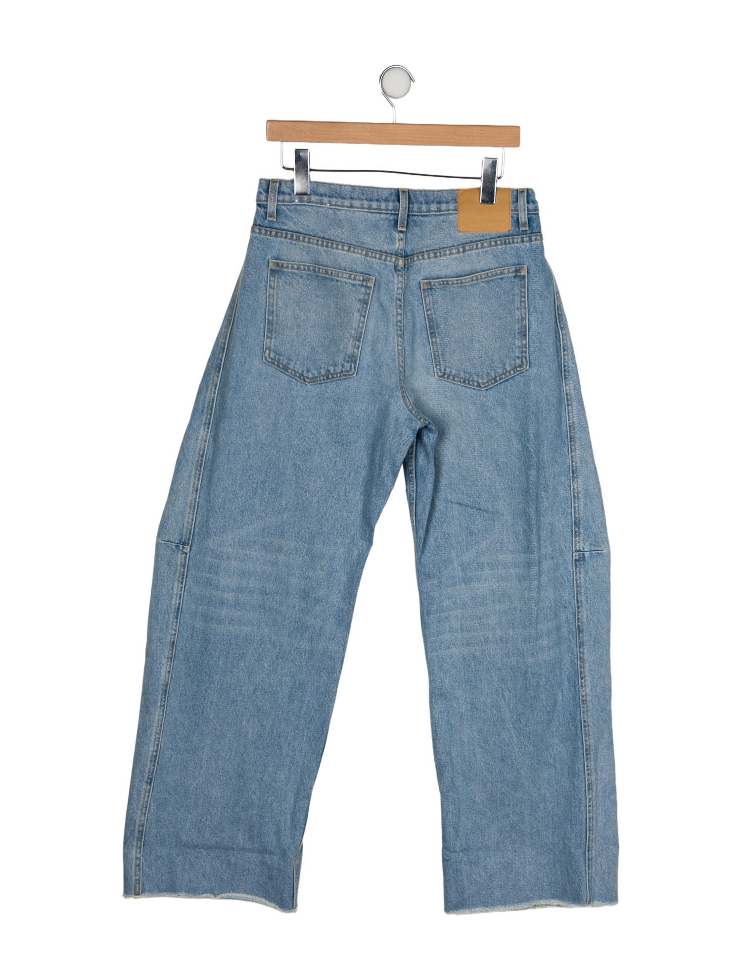 B Sides High-Rise Wide Leg Jeans