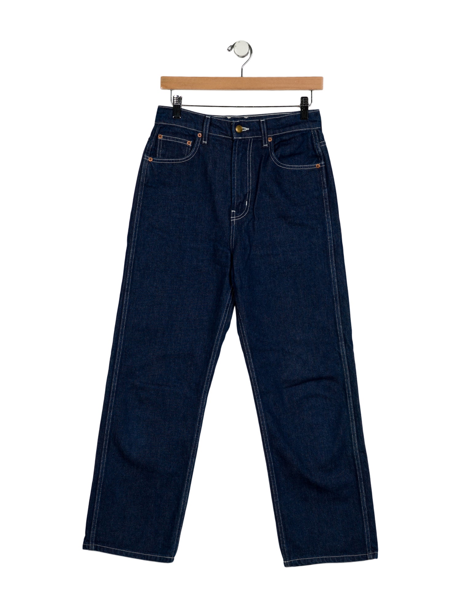 B Sides High-Rise Wide Leg Jeans