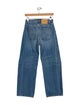 B Sides Mid-Rise Wide Leg Jeans