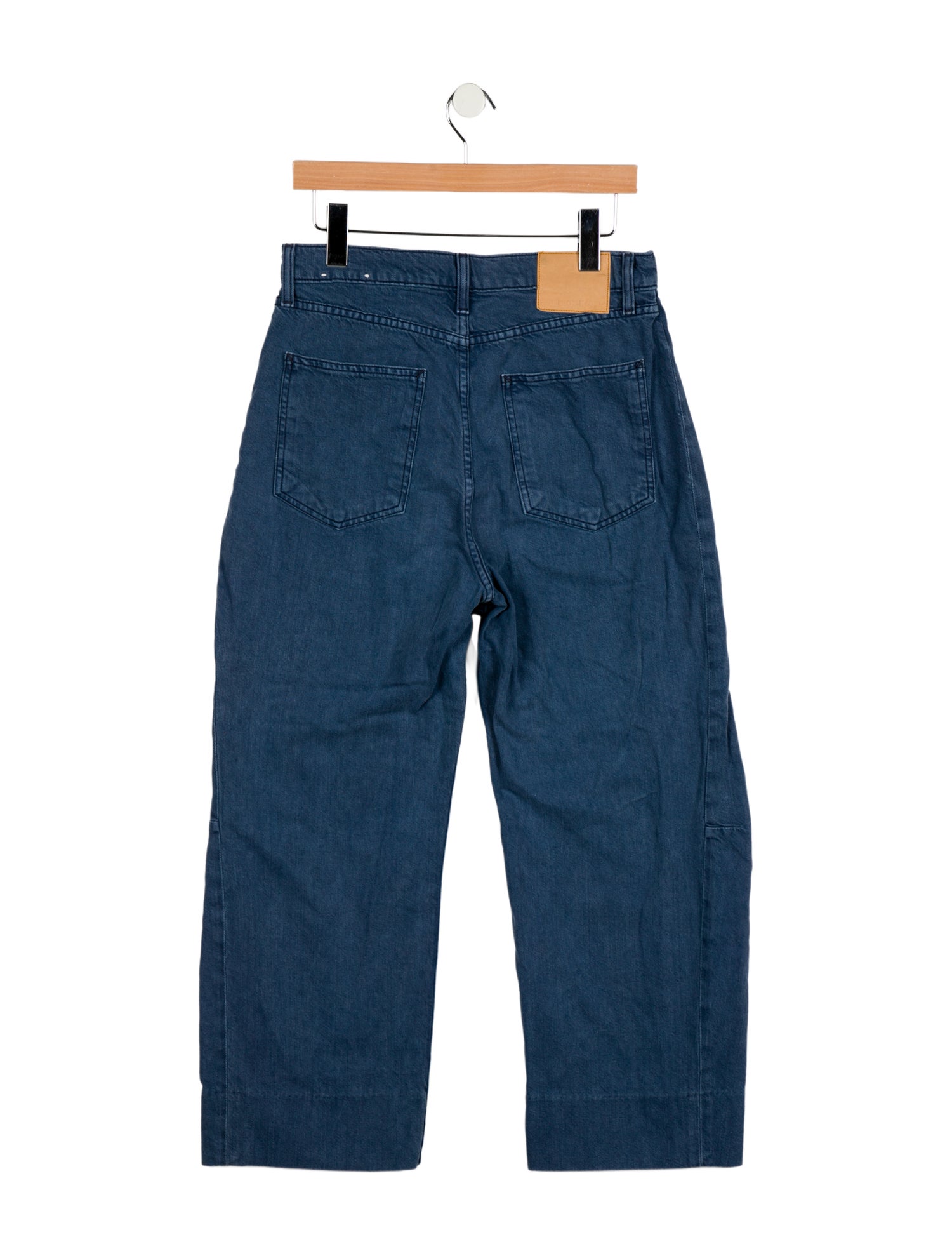 B Sides High-Rise Wide Leg Jeans