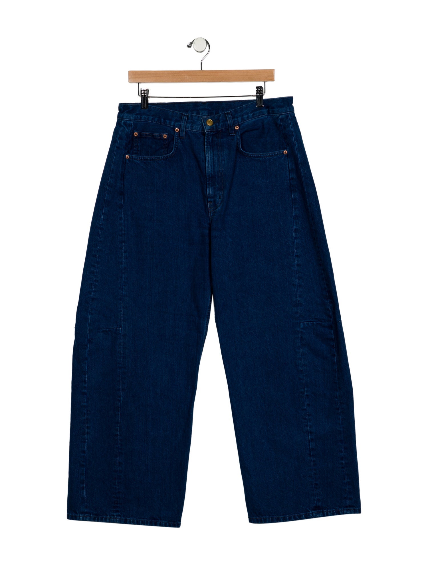 B Sides High-Rise Wide Leg Jeans