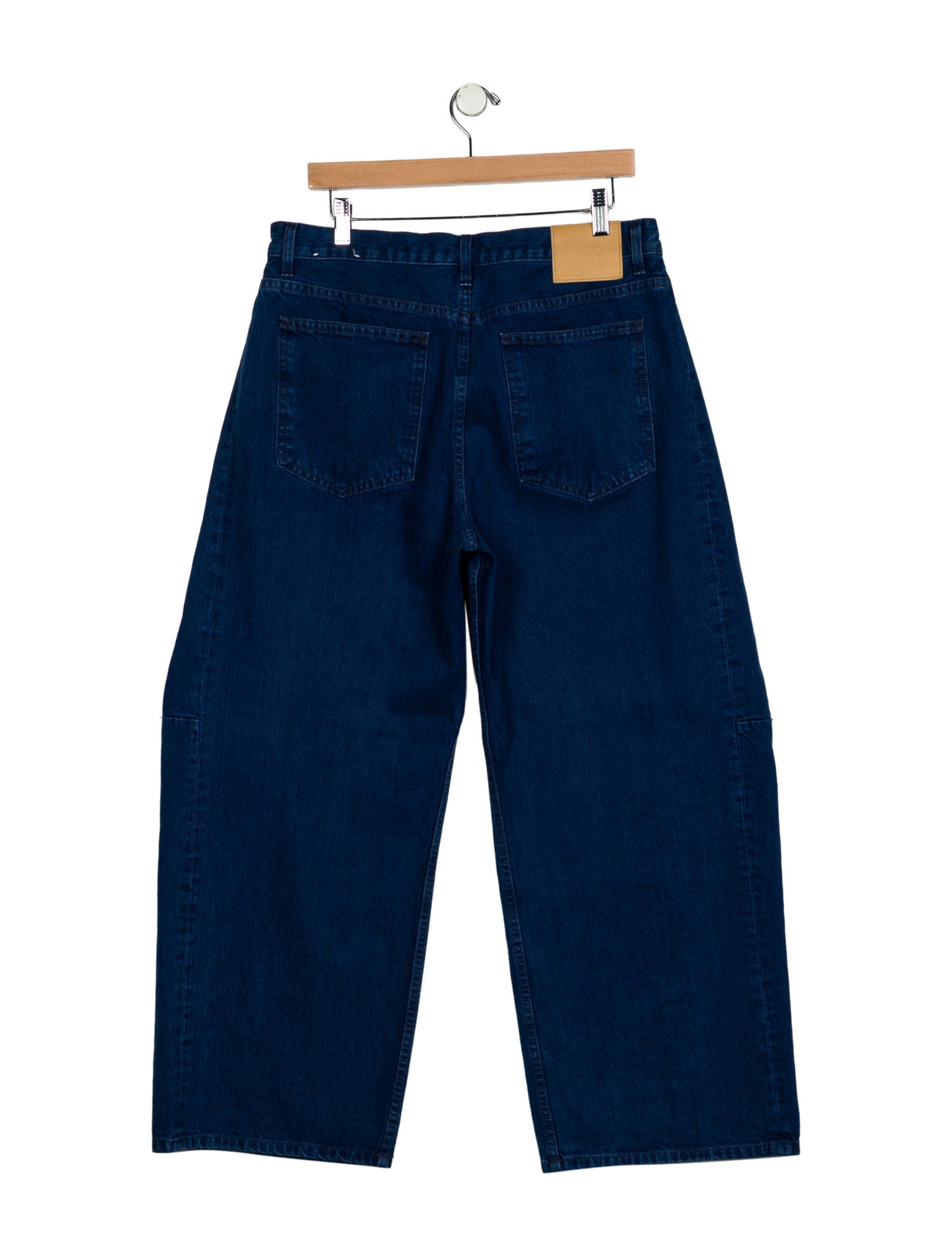 B Sides High-Rise Wide Leg Jeans