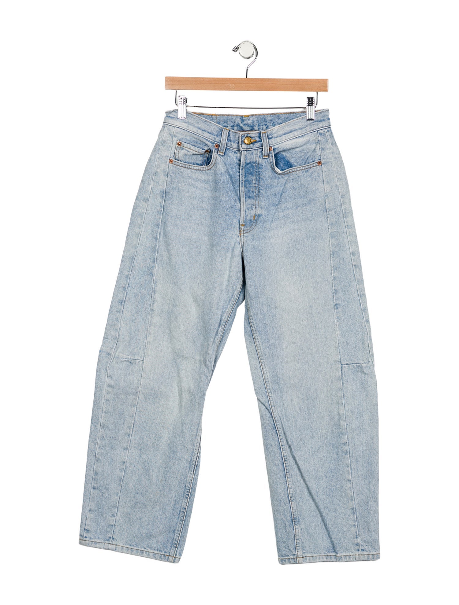 B Sides High-Rise Wide Leg Jeans