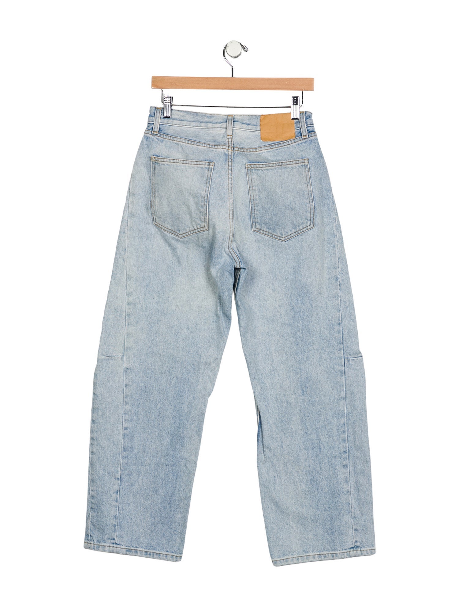 B Sides High-Rise Wide Leg Jeans