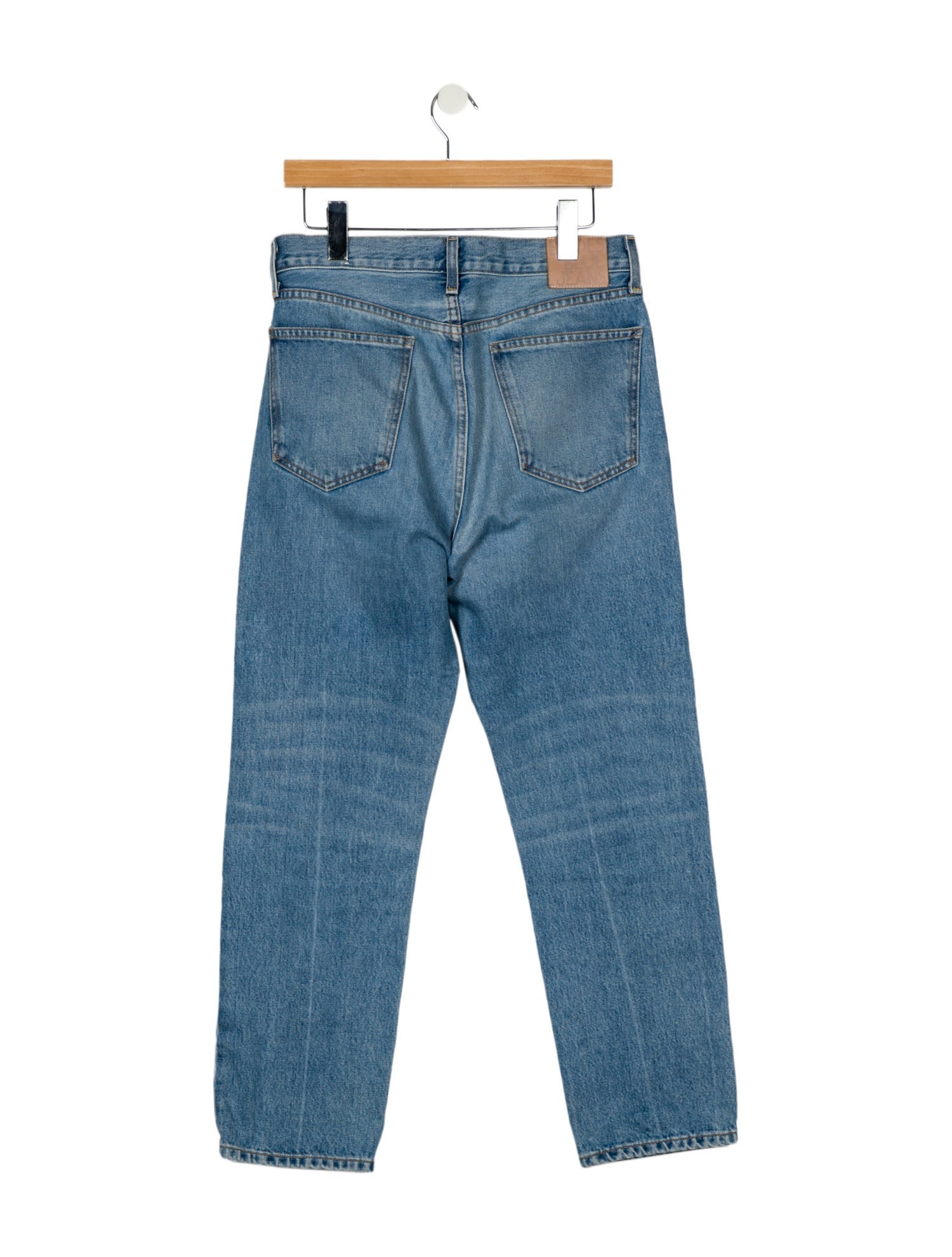 B Sides High-Rise Straight Leg Jeans