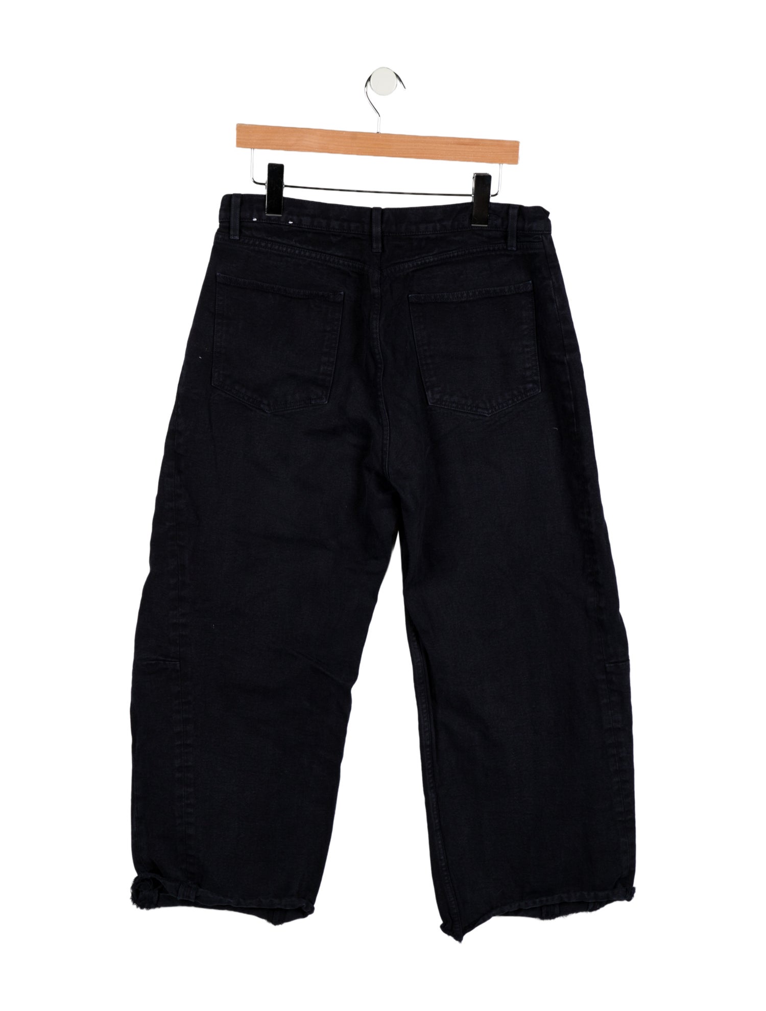 B Sides High-Rise Wide Leg Jeans