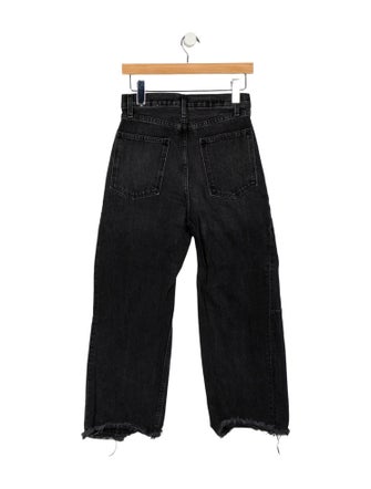B Sides High-Rise Wide Leg Jeans
