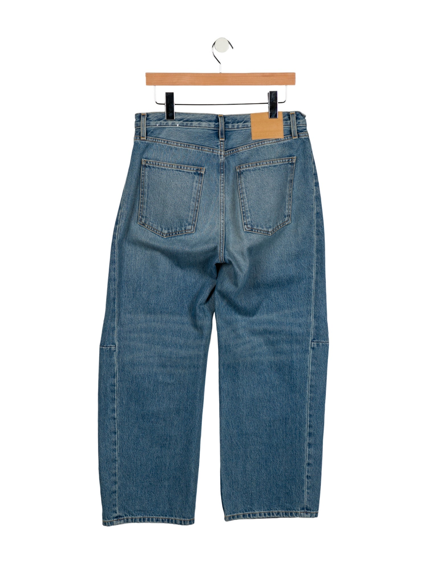 B Sides High-Rise Wide Leg Jeans