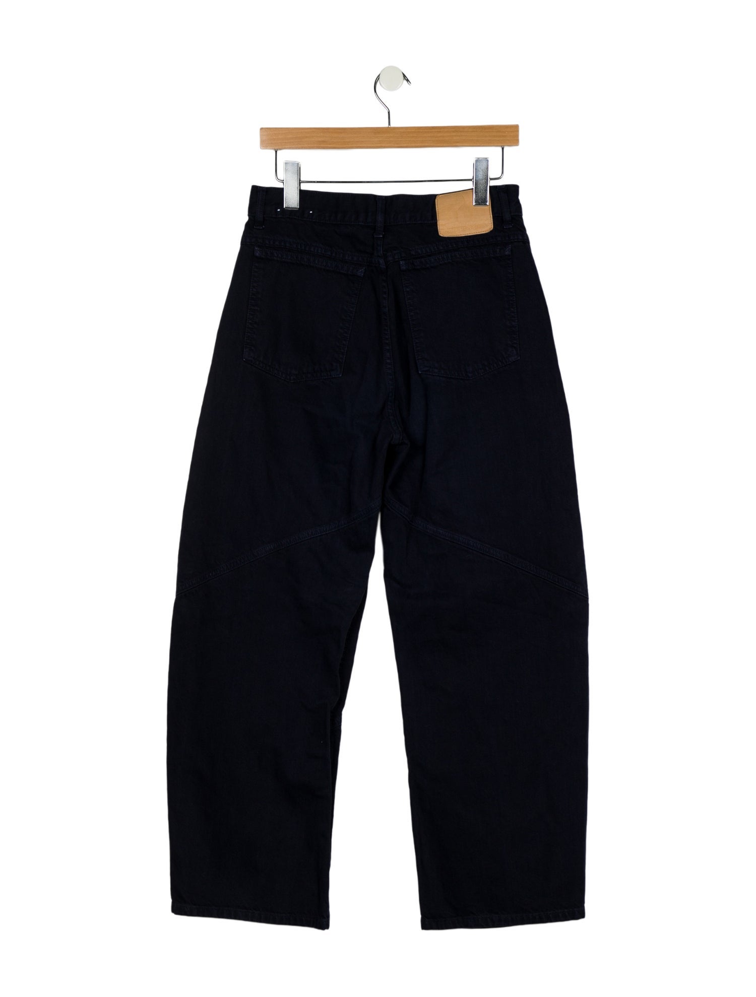 B Sides High-Rise Wide Leg Jeans