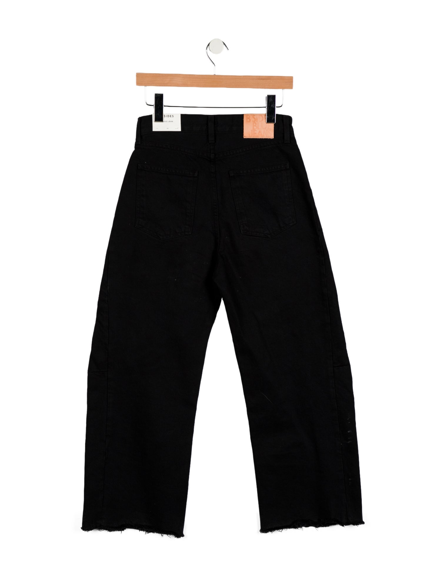 B Sides High-Rise Wide Leg Jeans