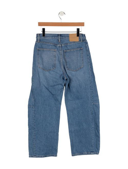 B Sides High-Rise Wide Leg Jeans