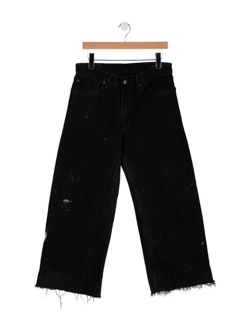 B Sides High-Rise Wide Leg Jeans
