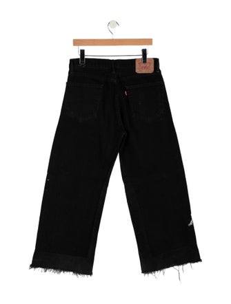 B Sides High-Rise Wide Leg Jeans