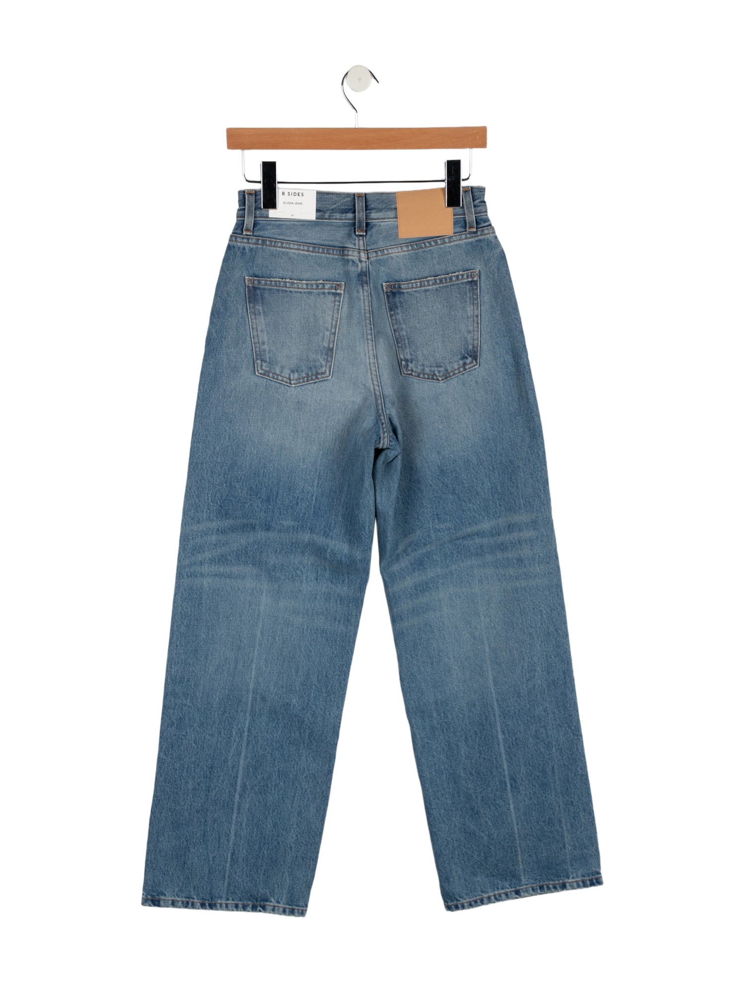 B Sides Mid-Rise Wide Leg Jeans w/ Tags