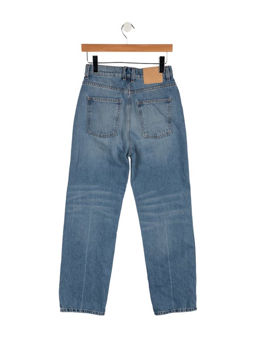 B Sides High-Rise Straight Leg Jeans
