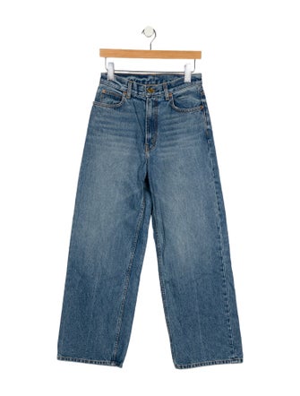 B Sides High-Rise Wide Leg Jeans