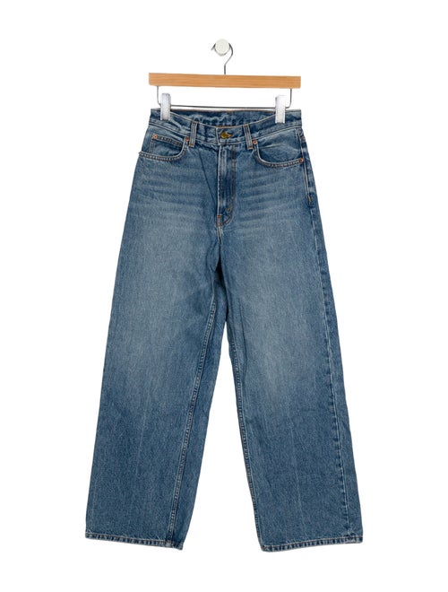 B Sides High-Rise Wide Leg Jeans