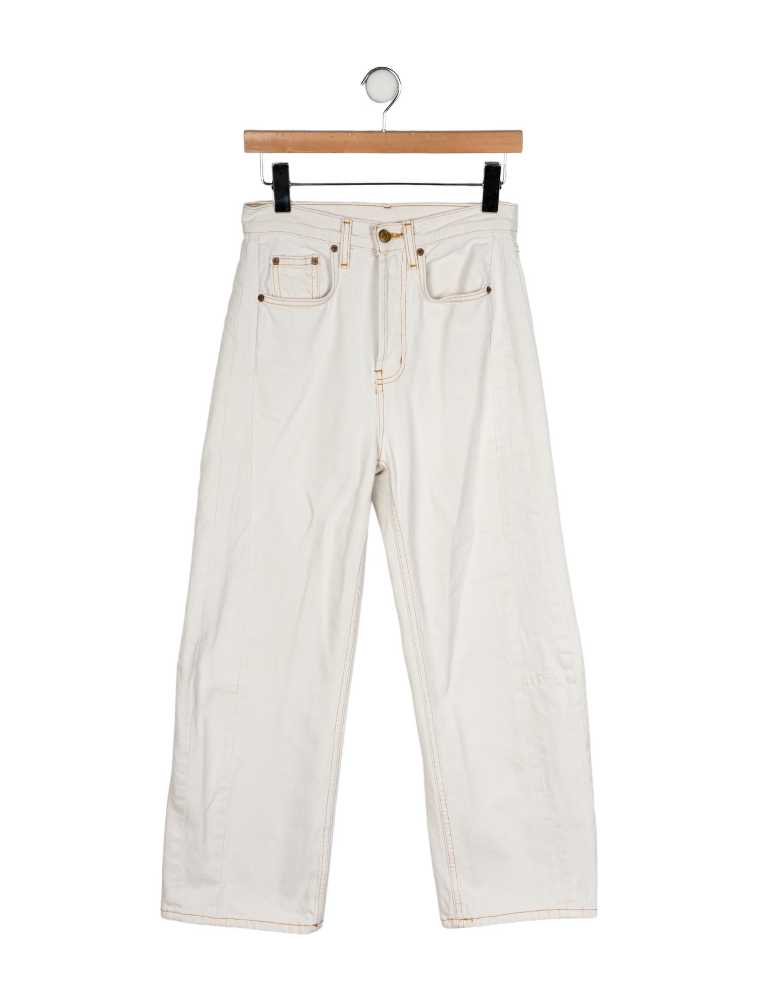 B Sides High-Rise Wide Leg Jeans