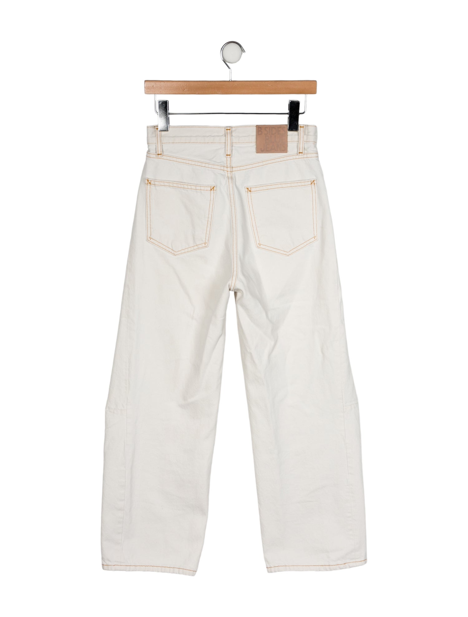 B Sides High-Rise Wide Leg Jeans