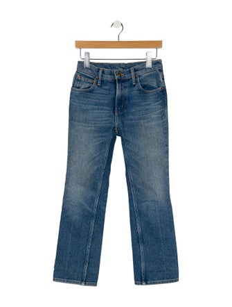 B Sides Mid-Rise Straight Leg Jeans